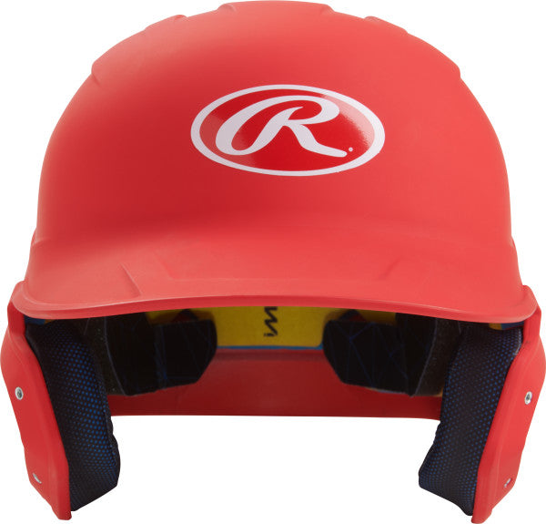 Rawlings Mach 1 Matte Baseball Batting Helmet - Youth & Adult Sizes - Lightweight Protective Gear for Baseball, Softball, and Training - Perfect for Games, Practice, and Safety Protection