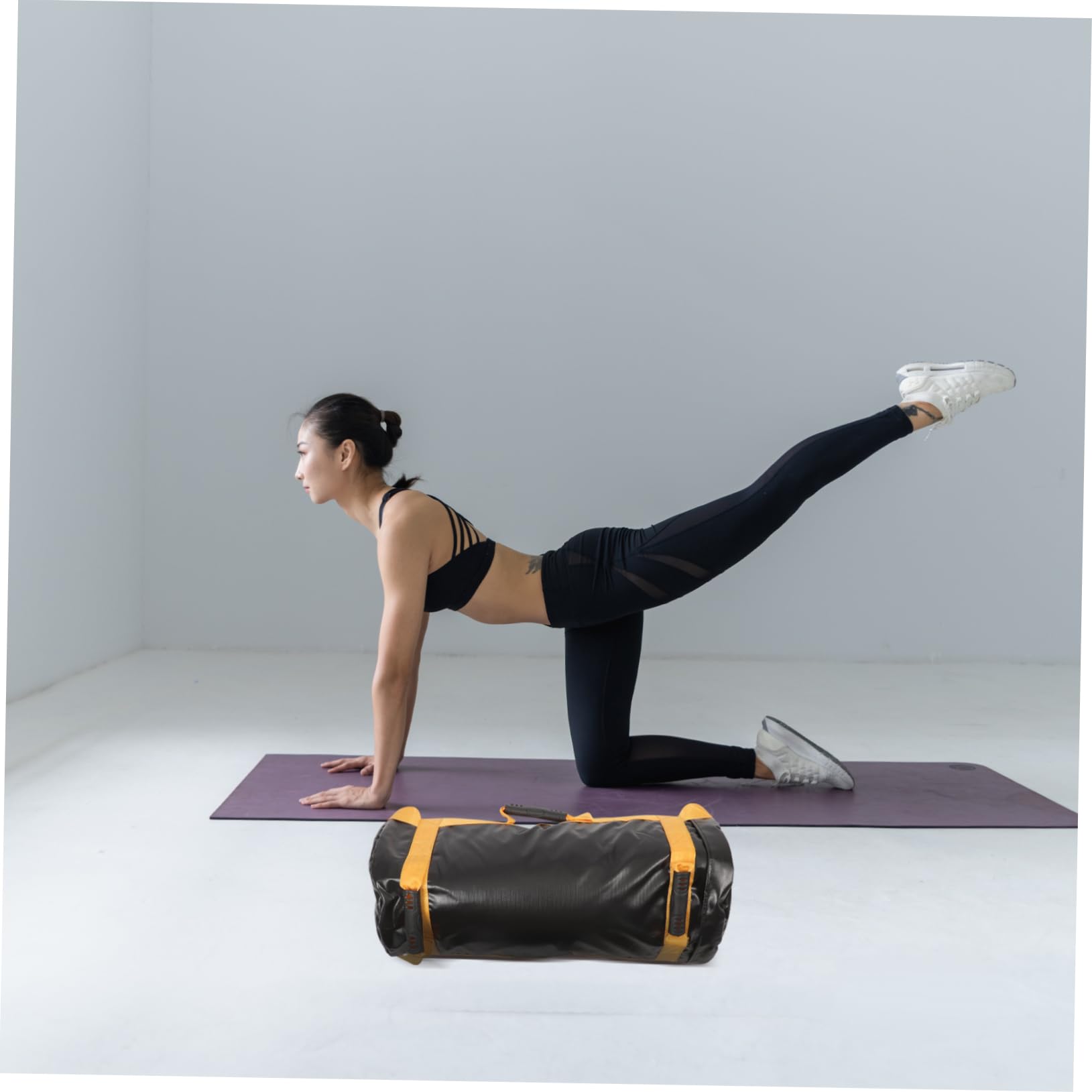 Premium Weight Lifting Set for Men - Durable Anti-Wear Workout Equipment with Adjustable Weight Bag for Strength Training | Home Gym & CrossFit Accessories