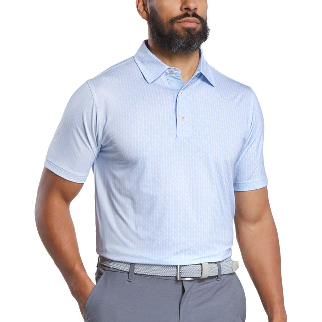 FootJoy Men's Figure Lisle Golf Polo Shirt - Moisture-Wicking Performance Golf Shirt for Men - Perfect for Golf Course, Clubhouse & Casual Wear