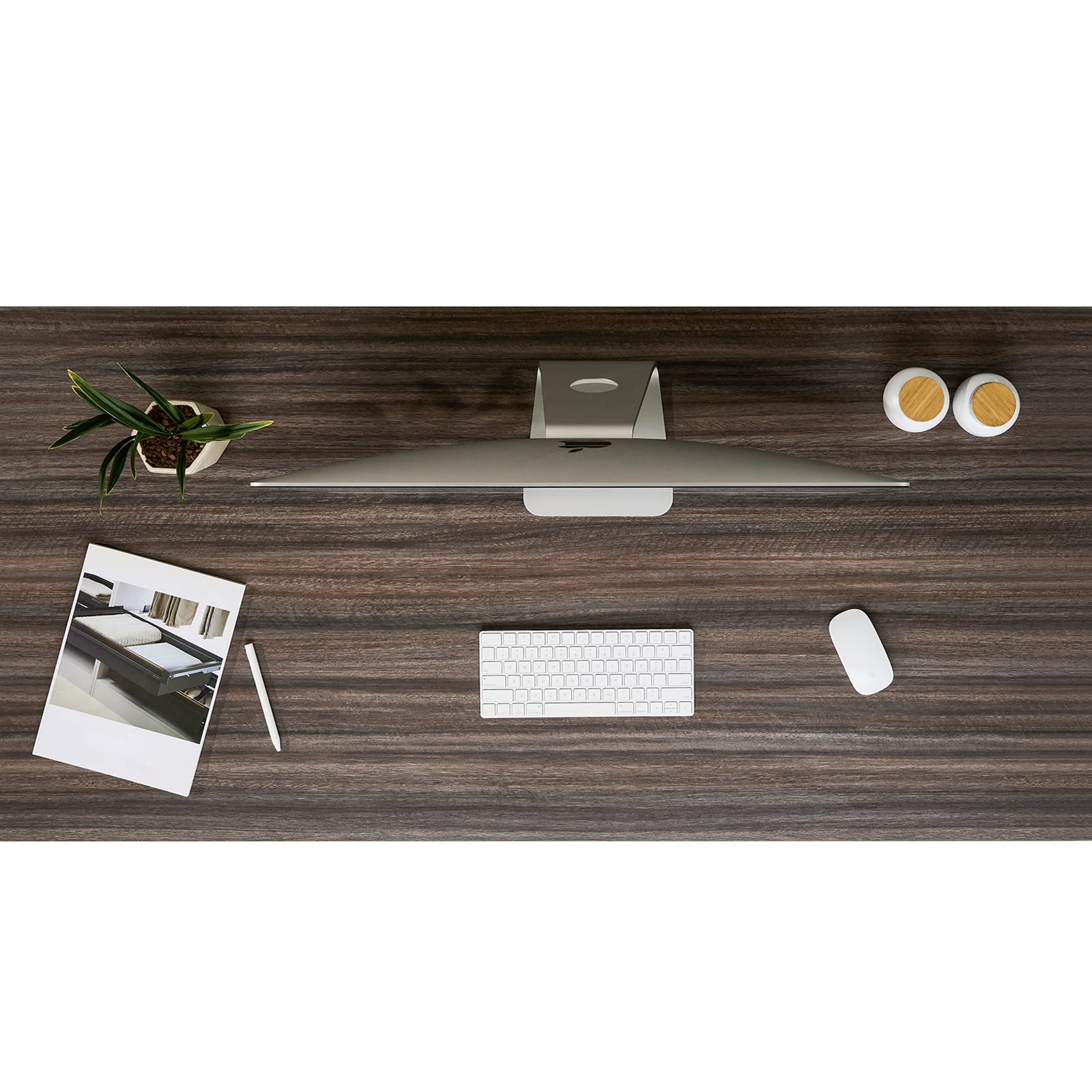 36x24 Inches Solid Eucalyptus Tabletop - 1 Inch Thick Wood Countertop for Sit Stand Desk, Double Desks & L-Shaped Workstations | DIY Home Office & Commercial Use | Perfect for Workspaces, Gaming Setups & Crafting Areas