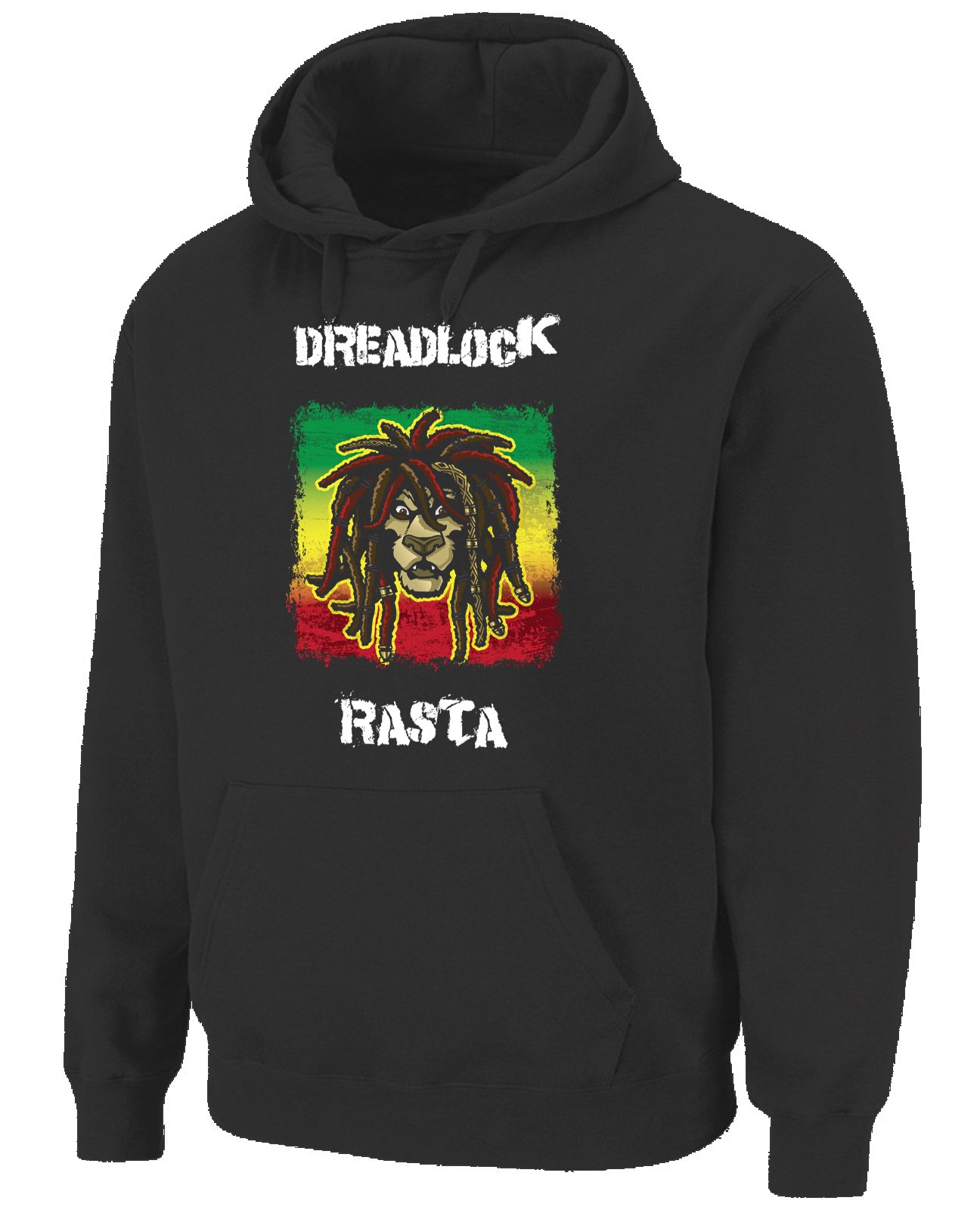 Men's Tribal T-Shirts | Dreadlock Rasta Reggae Hoodie | Casual Streetwear for Music Festivals & Cultural Events
