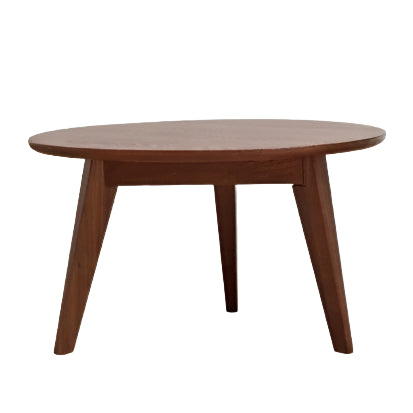 Solid Oak & Black Walnut Wood Side Table - Nightstand, End Table for Living Room, Bedroom, Office | Rustic Modern Furniture for Home Decor