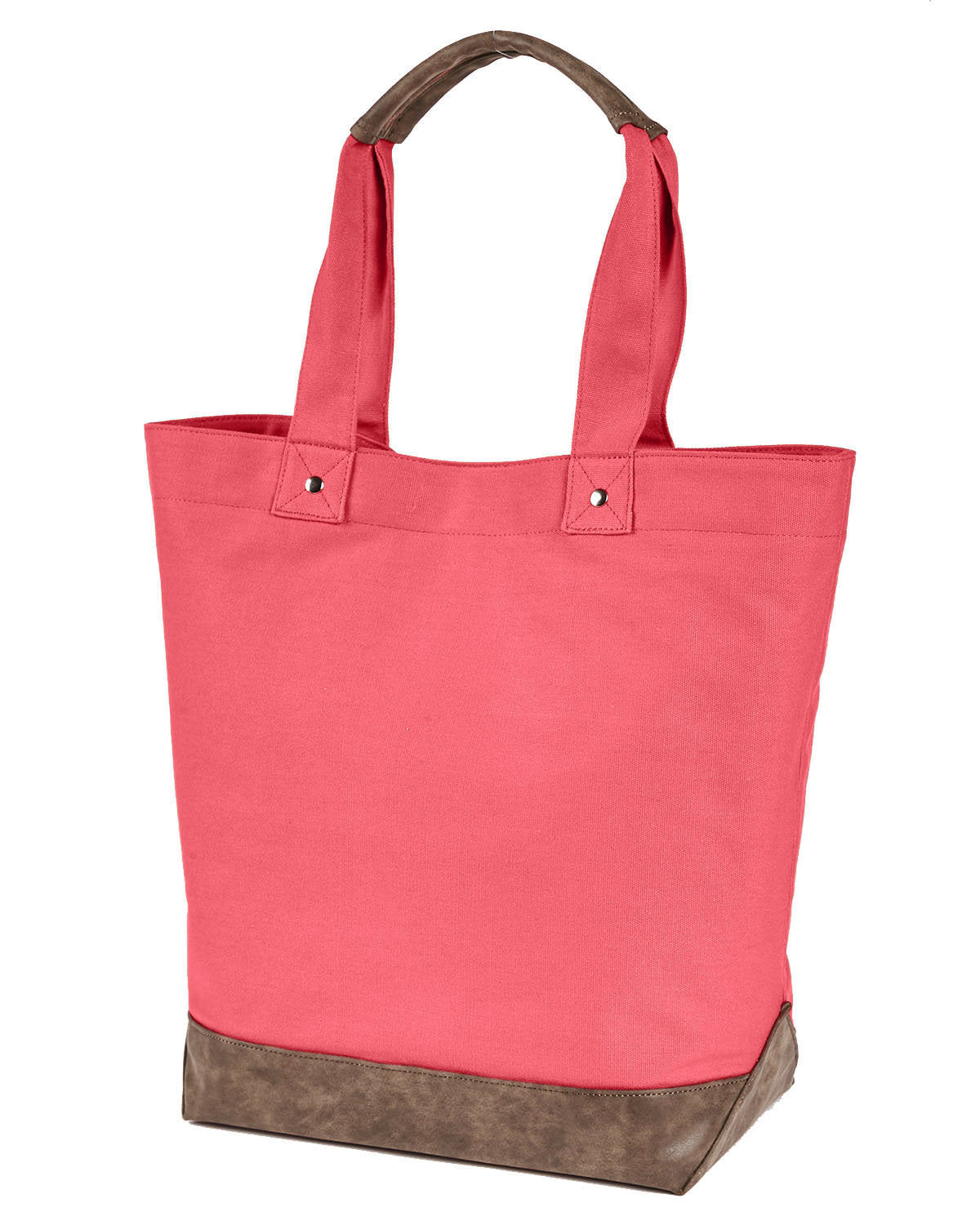 Authentic Pigment AP1921 Canvas Resort Tote Bag - Stylish Beach Tote for Women, Durable & Spacious Summer Travel Bag - Perfect for Beach Vacations, Poolside Lounging & Shopping Trips