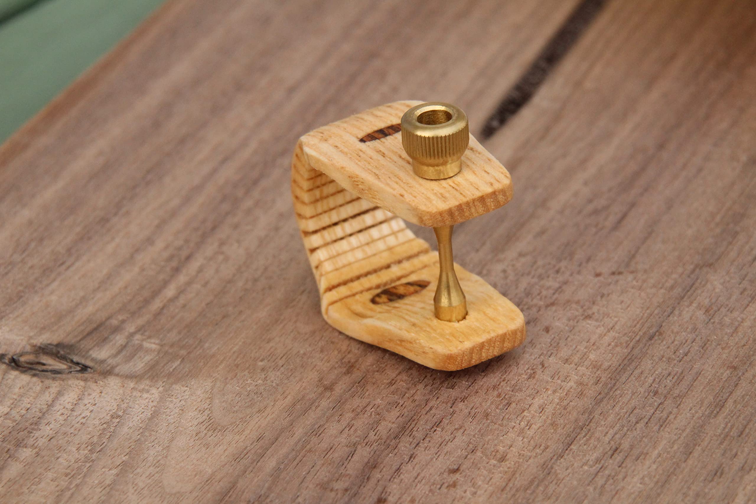 Premium Walnut Wood Flute Ring - Elegant Musical Instrument Accessory for Flute Players | Perfect for Performances, Practice & Gifts