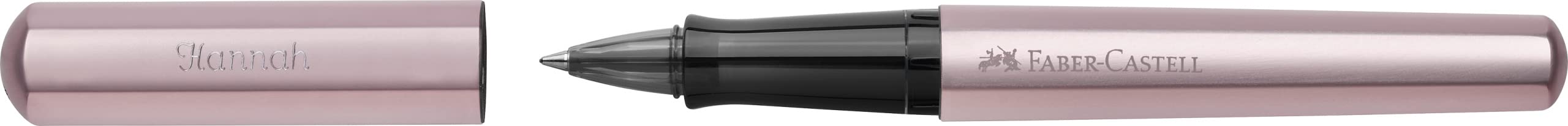 Faber-Castell Hexo Rollerball Pen - Premium Rose Gold Ink Pen for Smooth Writing | Perfect for Office, Journaling & Gift Giving