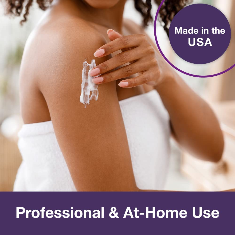 Free-Up Professional Massage Cream - Fragrance-Free, Non-Greasy Formula with Superior Glide & Lubricity - 16 Oz Jar (3 Pack) - Ideal for Physical Therapy, Deep Tissue Massage & Spa Treatments