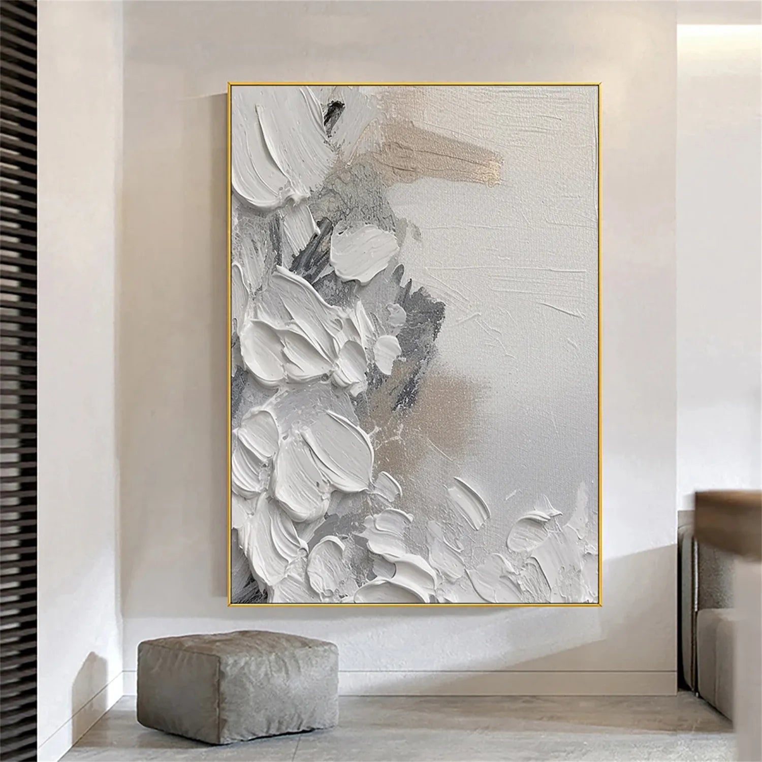 Abstract Painting #AB 150 - Modern Wall Art for Living Room, Bedroom & Office Decor | Large Canvas Artwork for Home & Business Interior Design
