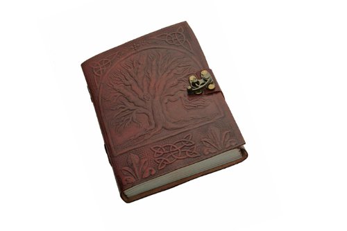 Szco Supplies Tree of Life Locking Journal - Spiritual Diary, Gratitude Notebook & Personal Diary for Meditation, Prayer & Reflection - Perfect Gift for Women & Teens