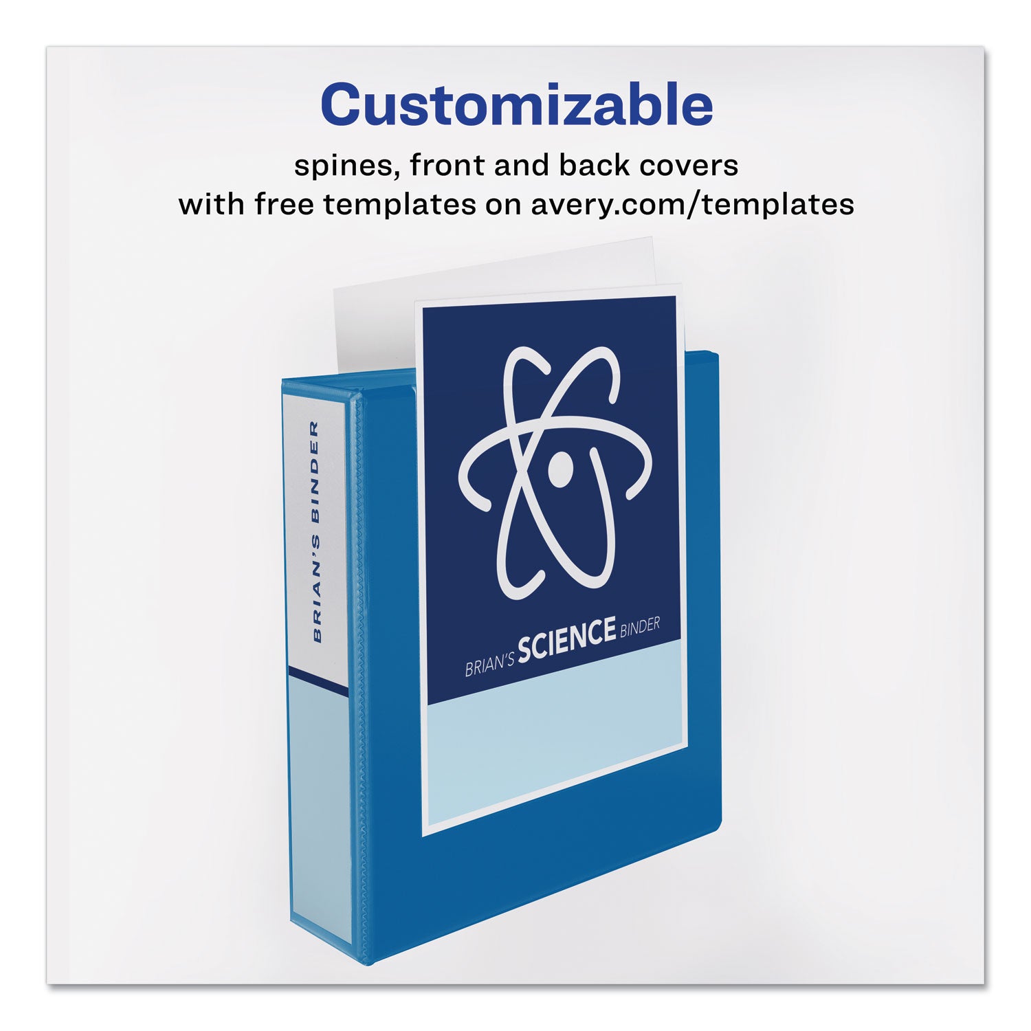 Avery® Durable 3-Ring Binder with DuraHinge™ Technology, 2