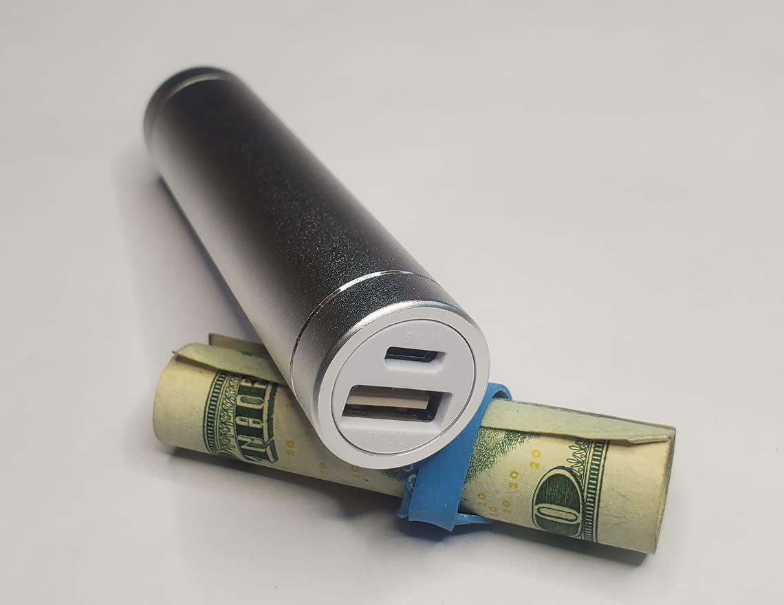 2 Pack Realistic USB Charger Diversion Safe with Secret Stash Compartment | Hidden Storage for Cash, Jewelry & Valuables | Perfect for Home Security, Travel & Emergency Preparedness