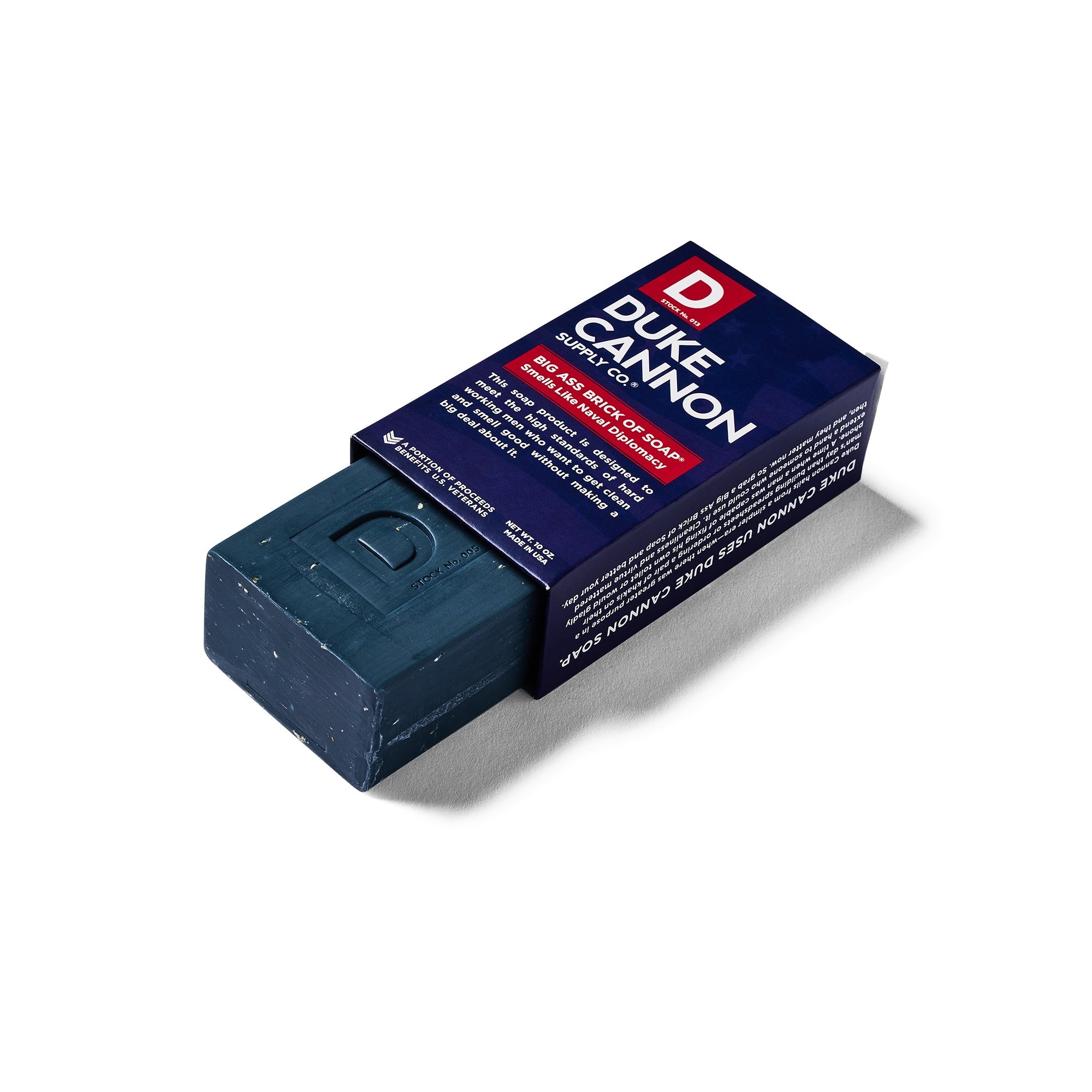 Duke Cannon Naval Supremacy Soap Bar for Men - Military Grade, Long Lasting Scent, All Natural Ingredients - Perfect for Shower, Gym & Outdoor Adventures