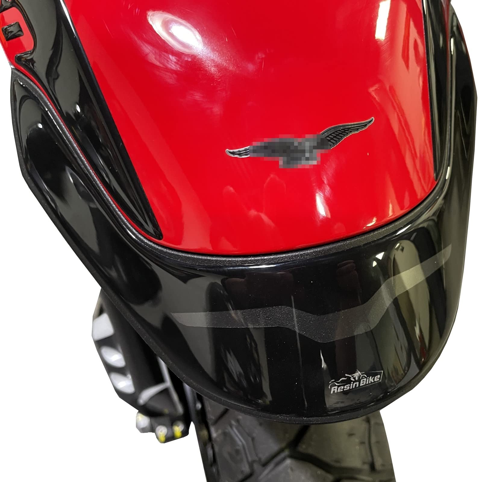 Premium 3D Motorcycle Stickers for Moto Guzzi V85 TT (2021-2022) - Italian-Made Resin Decals for Front Fender Protection Against Scratches & Impact | Ideal for Adventure Riding & Off-Road Motorcycle Customization