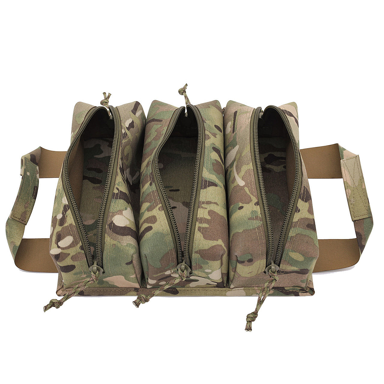 Esstac Triple Tool GP Wide Pouch - Tactical MOLLE Gear for Military & Outdoor Use - Perfect for Hiking, Camping & Airsoft Accessories