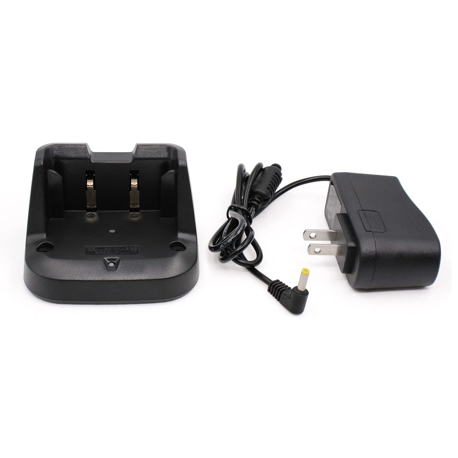 Yaesu FT-70DR FT-70D FT-70 Radio Replacement Charger - Compatible with SBR-24li Battery, Fast Desktop Charger for SBH-28 - Perfect for Ham Radio Enthusiasts & Emergency Communication