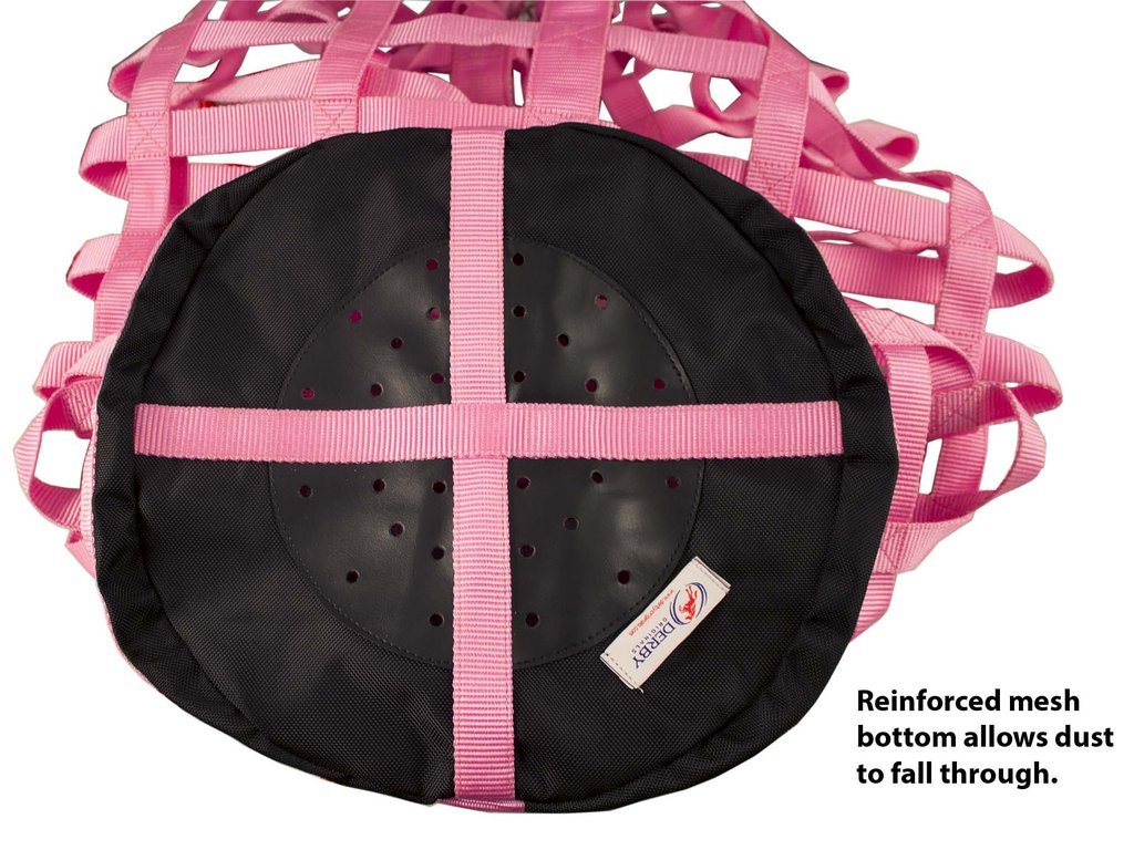 Derby Originals Slow Feed Horse Hay Bag - Durable Hanging Feeder for Horses with 6-Month Warranty | Perfect for Stalls, Trailers & Pastures to Reduce Waste & Promote Healthy Eating