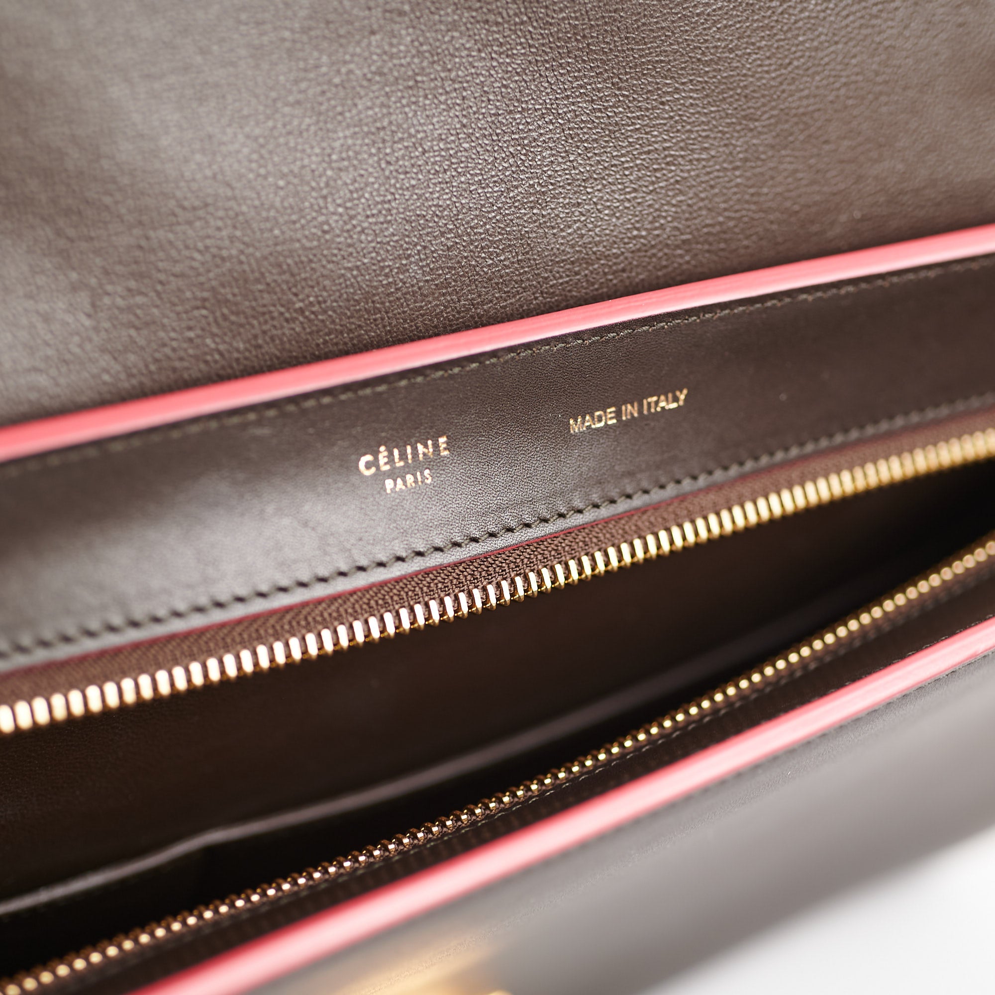Celine Trapeze Small Multicolor Leather Shoulder Bag - Luxury Designer Handbag for Women, Perfect for Work, Travel & Everyday Use