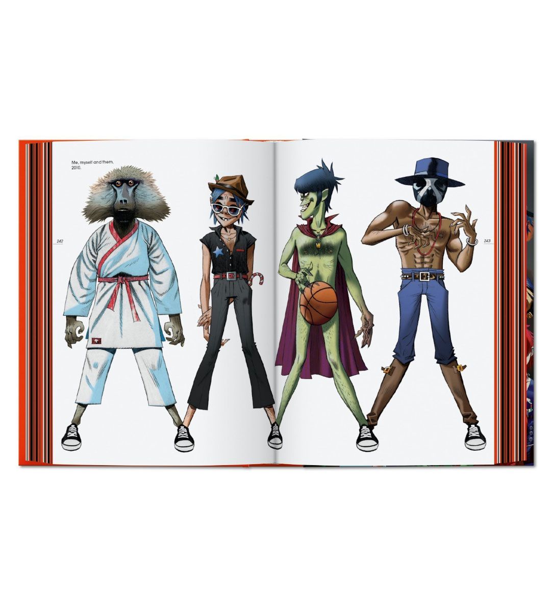 Jamie Hewlett 40th Anniversary Edition Art Book - Limited Collectible Graphic Novel for Fans | Perfect for Home Decor, Gifts & Art Collections
