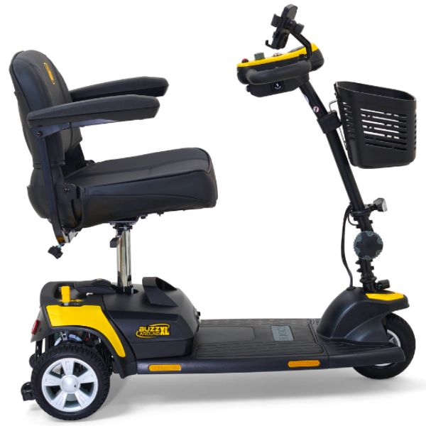 Golden Technologies Buzzaround XL 3-Wheel Mobility Scooter - Lightweight & Portable Electric Scooter for Adults & Seniors - Ideal for Shopping, Travel & Outdoor Activities