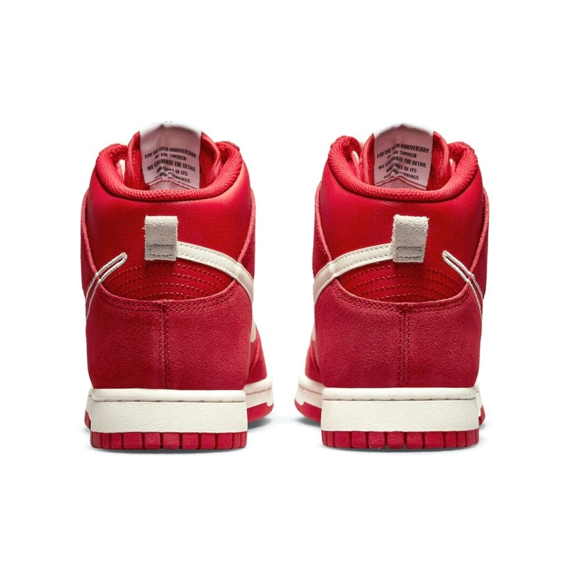 Nike Dunk High First Use Red - Retro Basketball Shoes for Men & Women - Streetwear Sneakers for Casual Wear & Sports