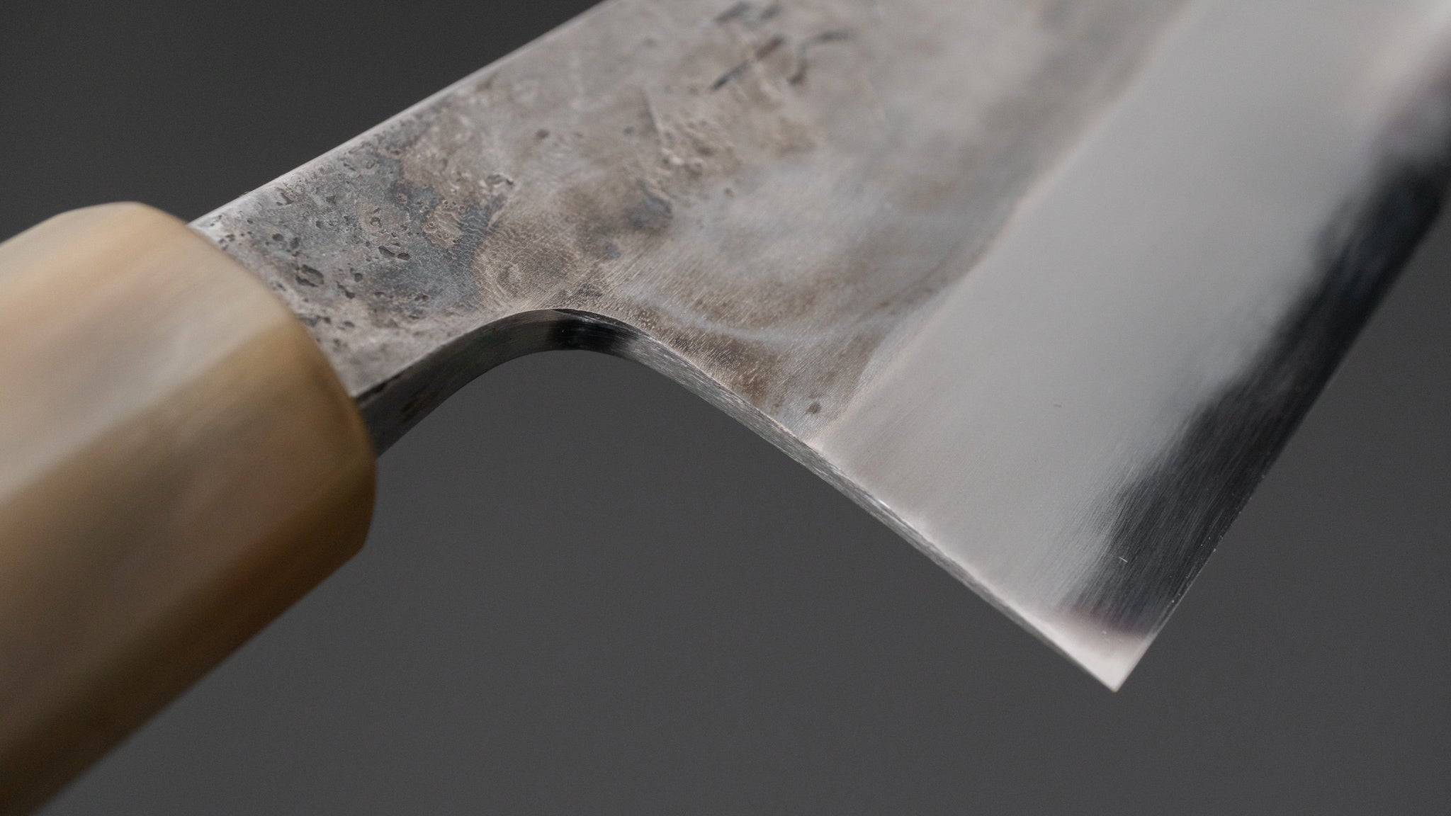 Premium Jiro Tsuchime Wa Santoku 165mm Japanese Chef Knife with Taihei Tagayasan Handle - Perfect for Slicing, Dicing & Chopping Vegetables, Meat & Fish in Professional Kitchens & Home Cooking