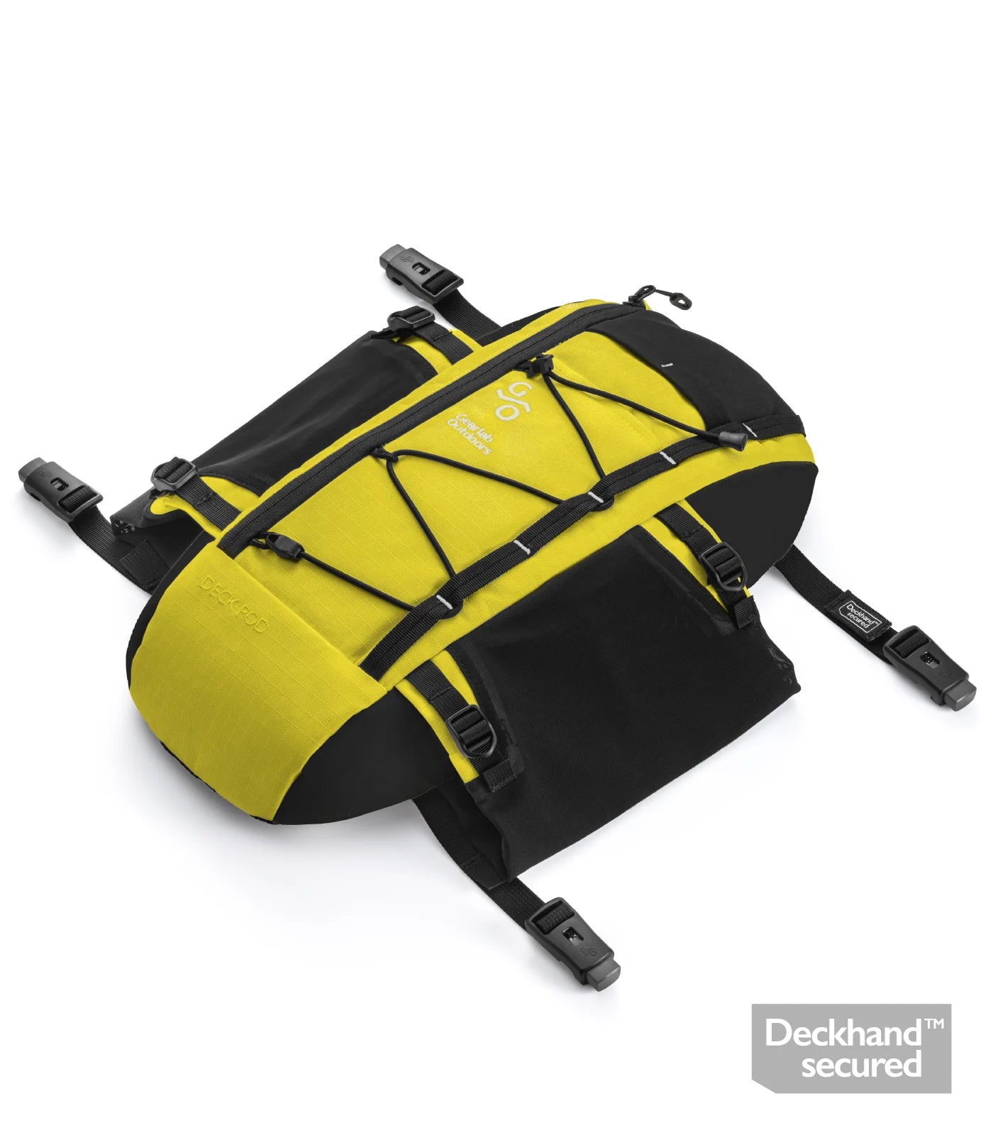 Gearlab Deck Pod 2 - Waterproof Floating Deck Storage Box for Boats, Pools & Outdoor Use | Durable Marine Organizer for Fishing Gear, Towels & Supplies
