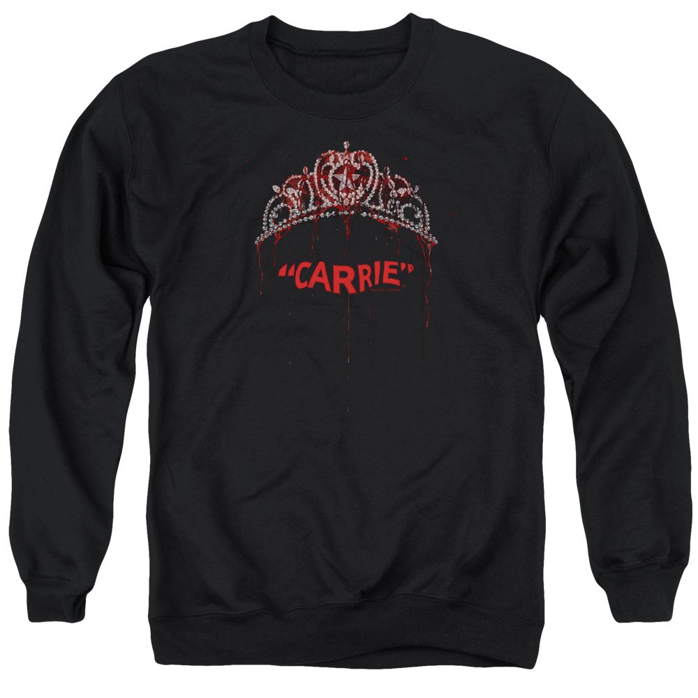 Carrie Prom Queen Unisex Crewneck Sweatshirt for Men & Women - Comfortable Casual Wear for School, Parties & Halloween Costumes