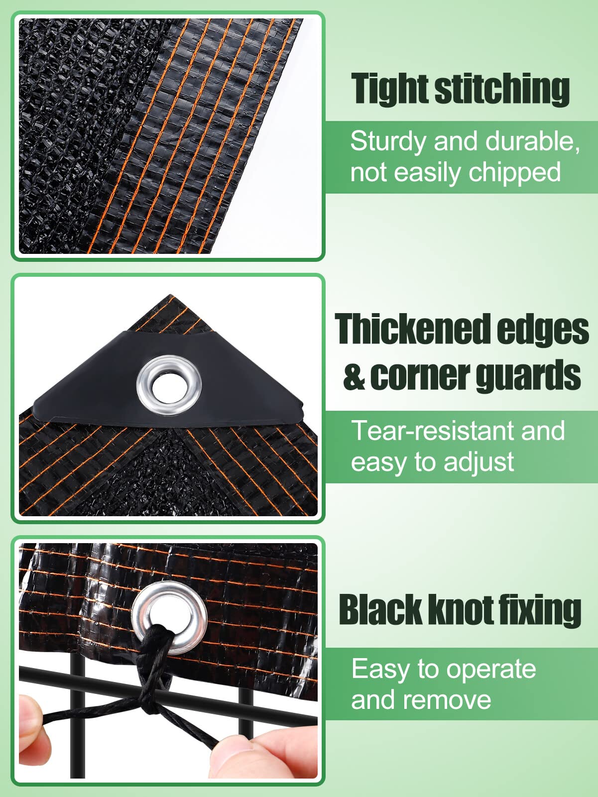 10x13ft High Density Dog Kennel Shade Cover - UV Resistant Mesh Sunblock Panel with Rope for Outdoor Dog House, Large Pet Crate & Chicken Coop - Perfect for Backyard, Patio, and Kennel Shade Protection