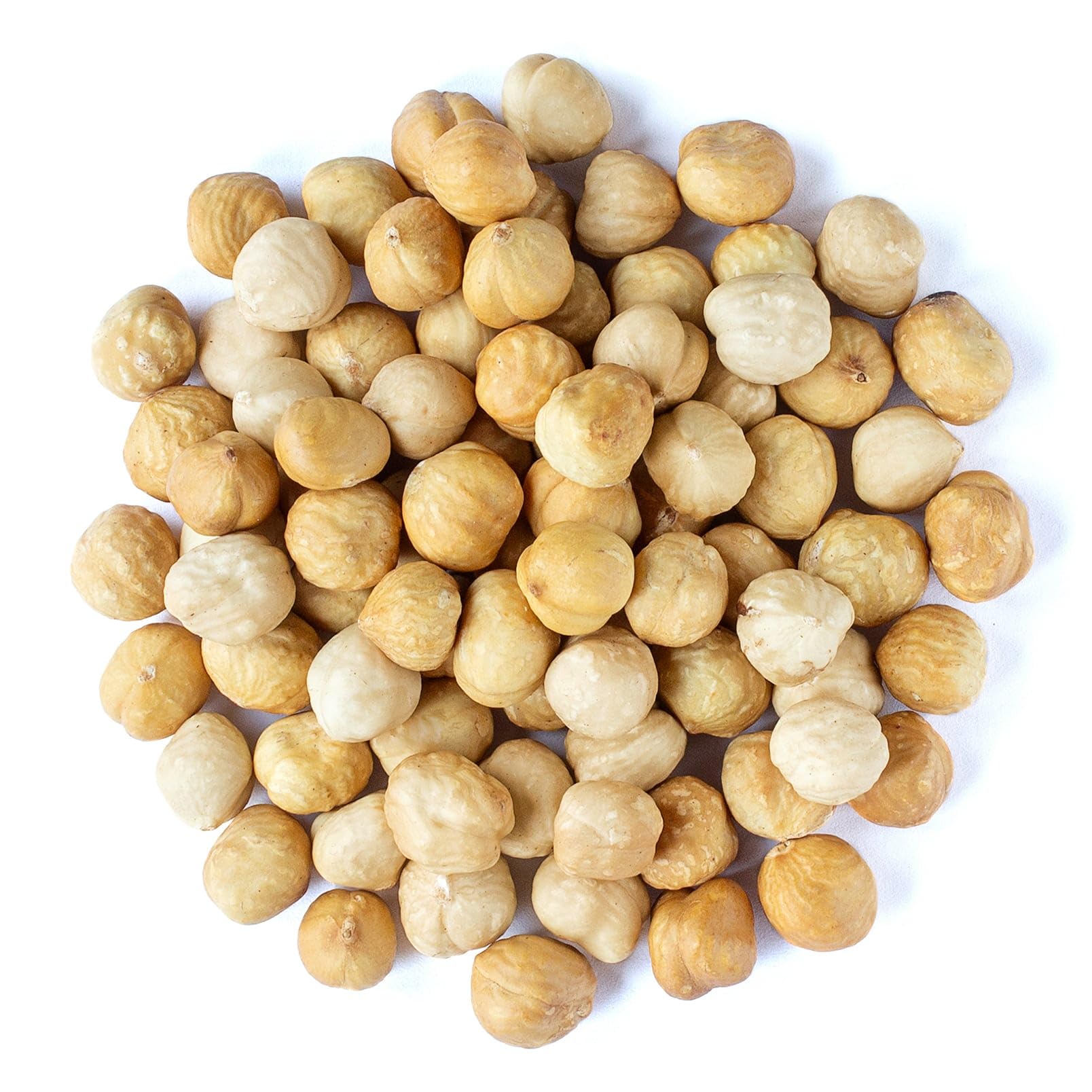 Organic Blanched Roasted Hazelnuts 12 lbs – Non-GMO, Dry Roasted, Skinless, Whole, Unsalted, Kosher, Vegan Bulk Nuts | Perfect for Keto Snacks, Baking, Salads, Granola & Healthy Desserts