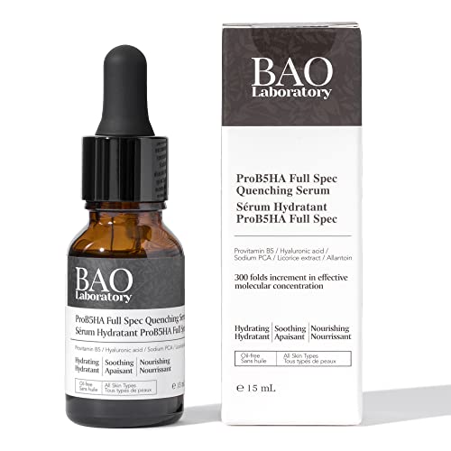 BAO ProB5HA Face Serum - Oil-Free Hyaluronic Acid Moisturizer with PCA & Licorice Extract | Best Facial Care for Dry, Oily, Sensitive & Acne-Prone Skin | Women's Skincare (15ml) | Perfect for Daily Hydration & Nighttime Repair Routine