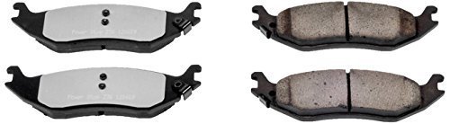 Power Stop Z36-898 Truck & Tow Brake Pads - High-Performance Braking for Heavy-Duty Trucks & Towing - Perfect for Off-Roading, Hauling & Commercial Use