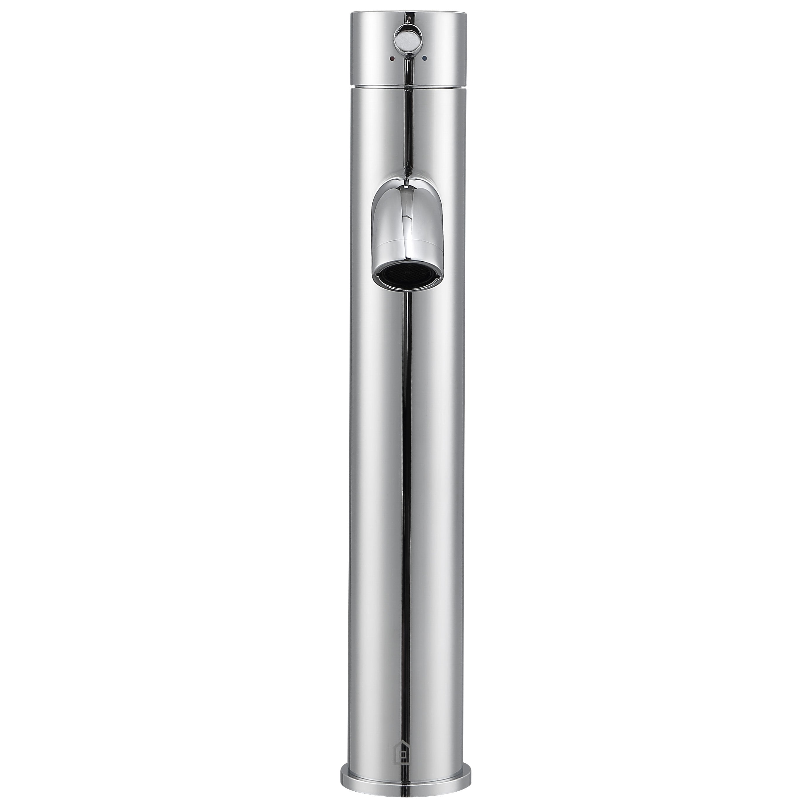Ancona Argenta Chrome Vessel Bathroom Sink Faucet - Modern Waterfall Spout for Bathroom Vanity & Powder Room Decor