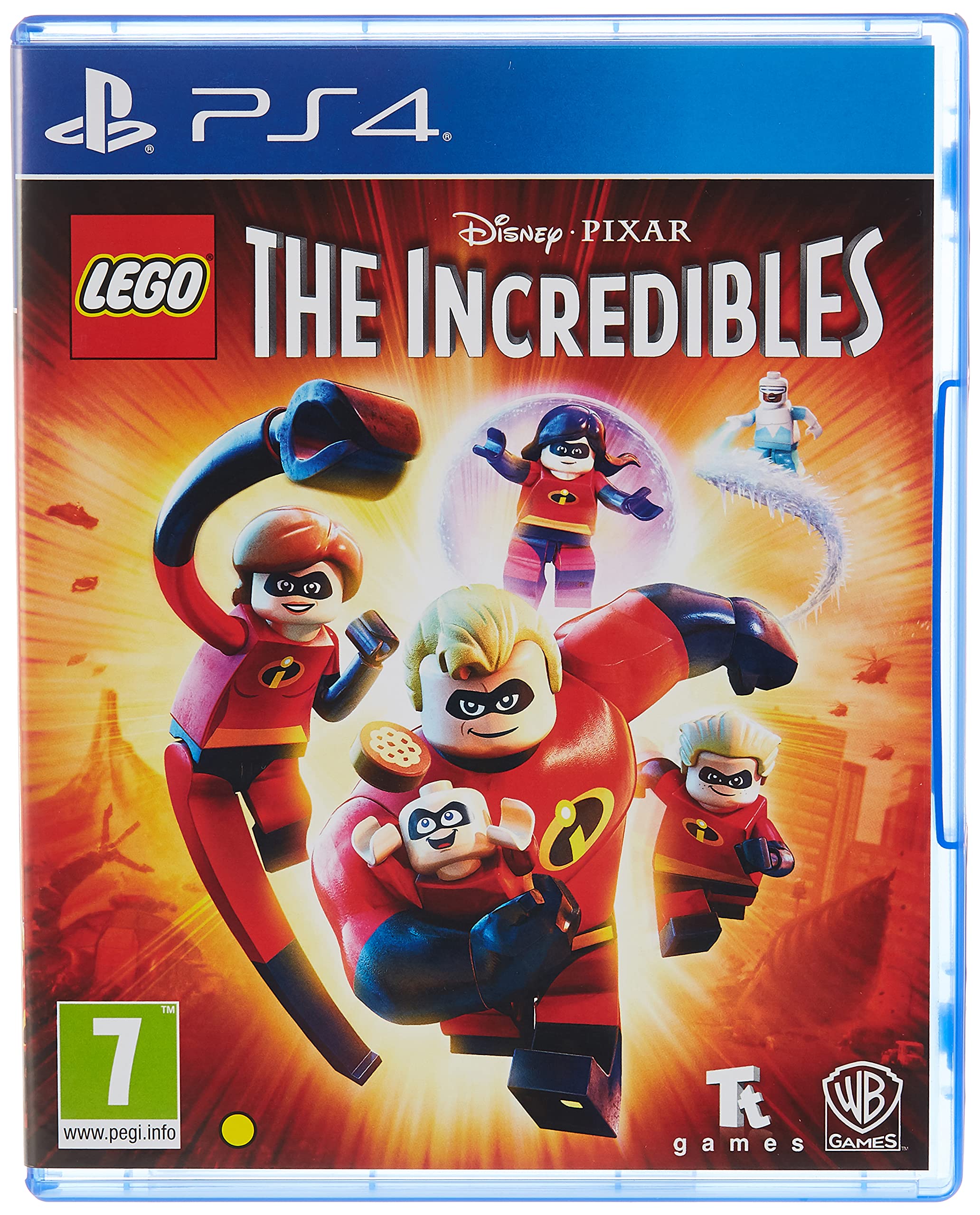 LEGO The Incredibles PS4 Game - Action-Adventure Video Game for PlayStation 4 - Play as Superheroes from Disney Pixar Movie - Perfect for Family Game Night & Superhero Fans