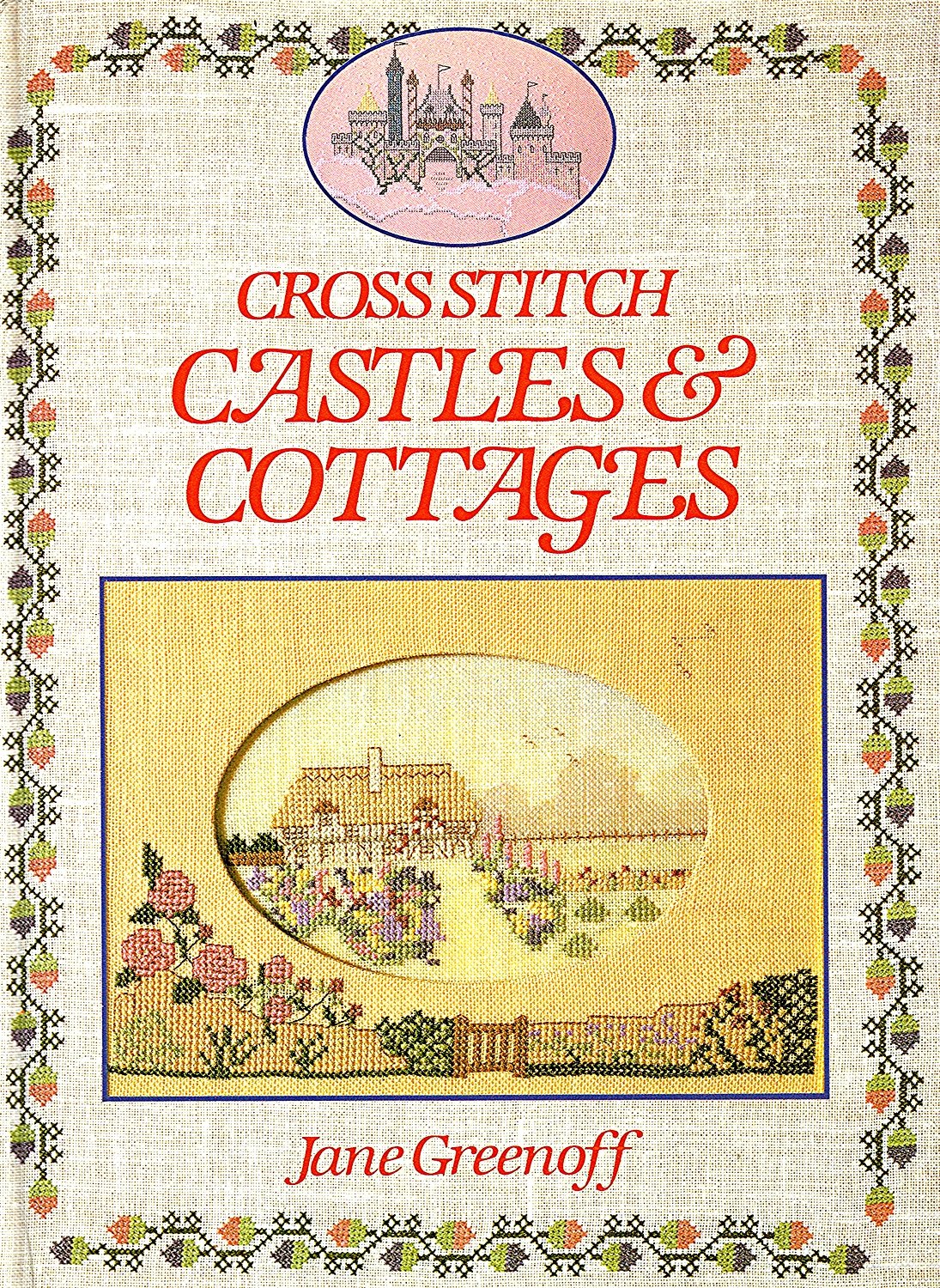 Cross Stitch Kits - Castles & Cottages Embroidery Patterns for Beginners & Advanced | Home Decor, Wall Art, DIY Gifts