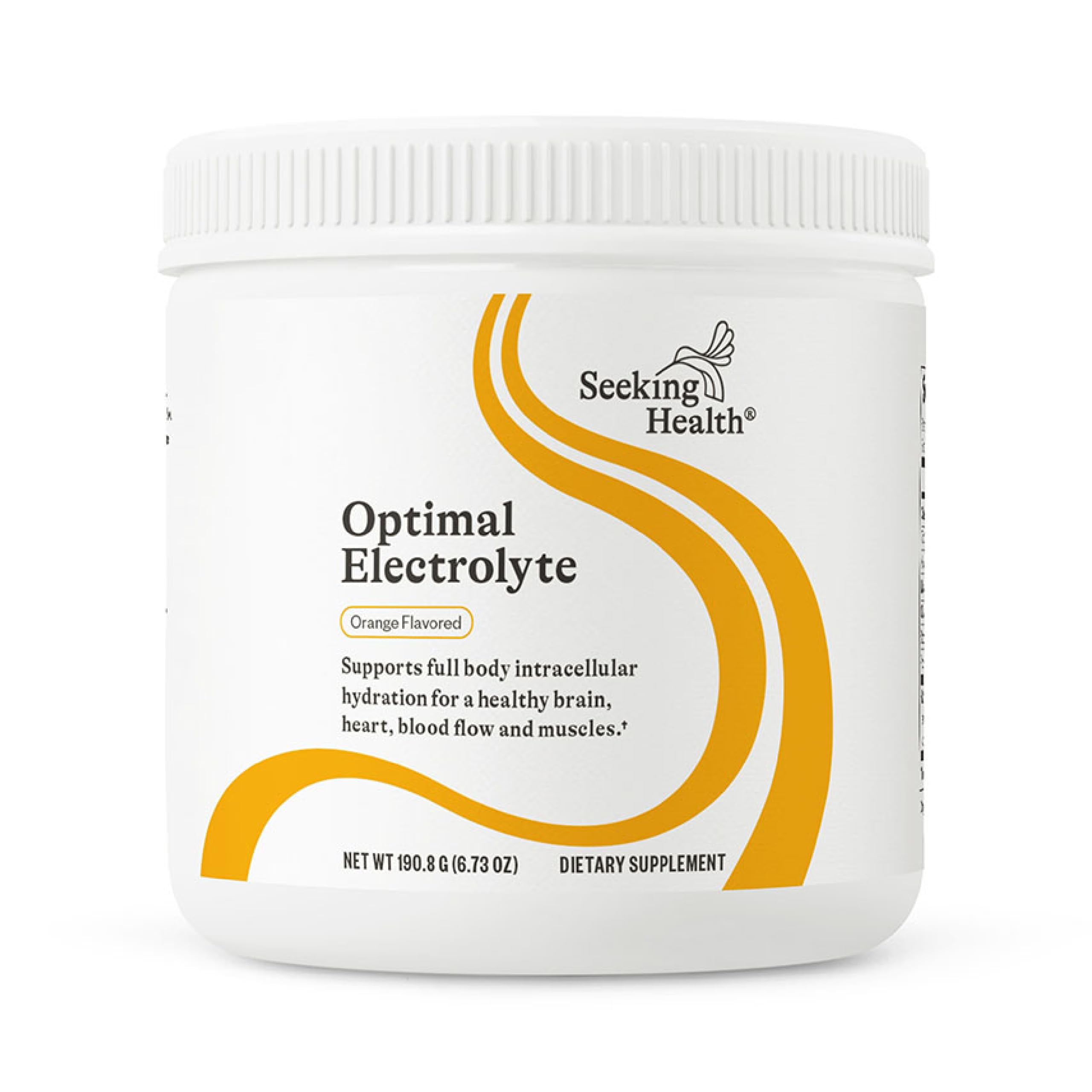 Optimal Electrolyte Powder - Orange Flavor | Vegan Energy & Hydration Support | Muscle Recovery & Endurance Booster | 30 Servings for Athletes, Workouts & Active Lifestyle