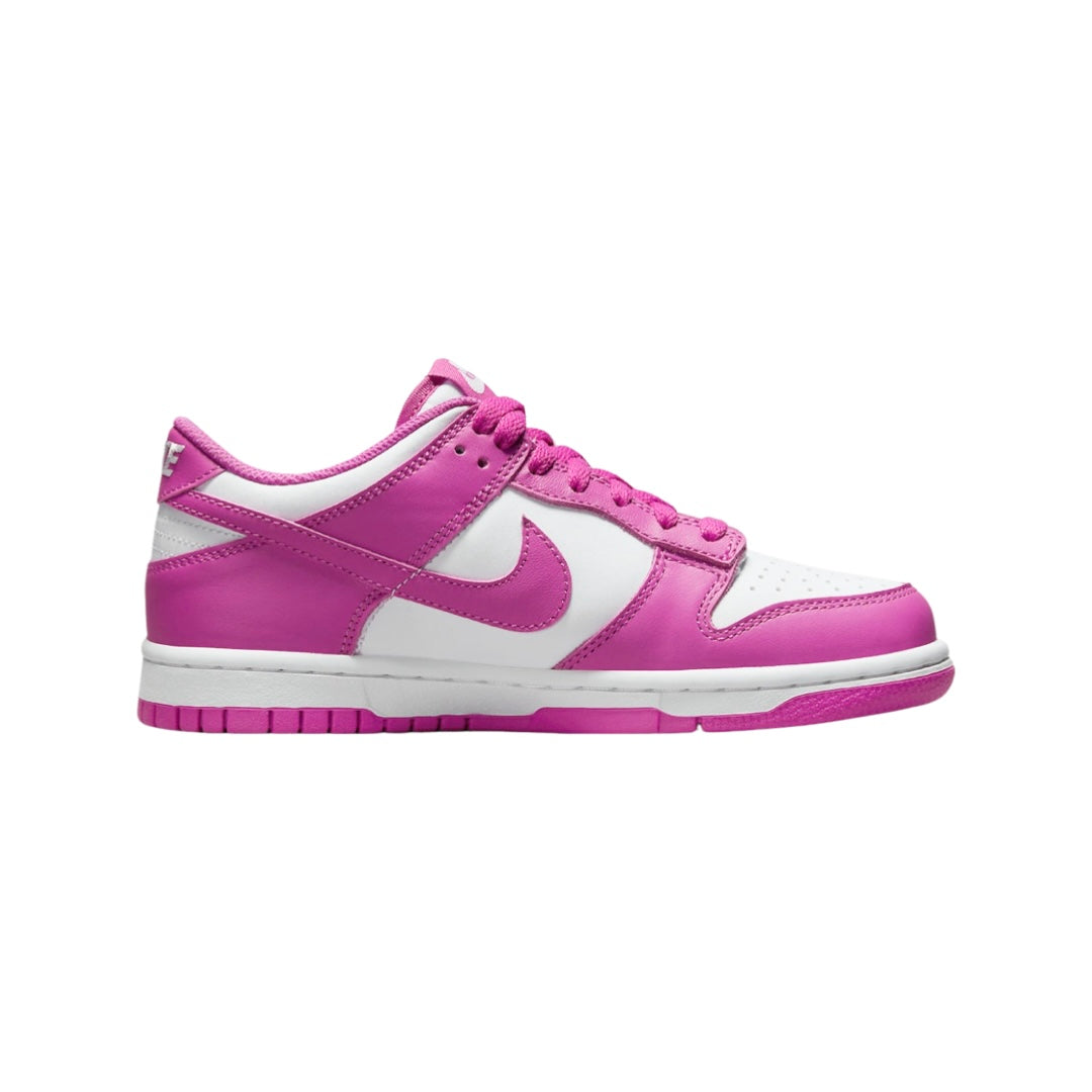 Nike Dunk Low PS Active Fuchsia Sneakers for Kids - Stylish & Comfortable for School, Sports & Everyday Wear