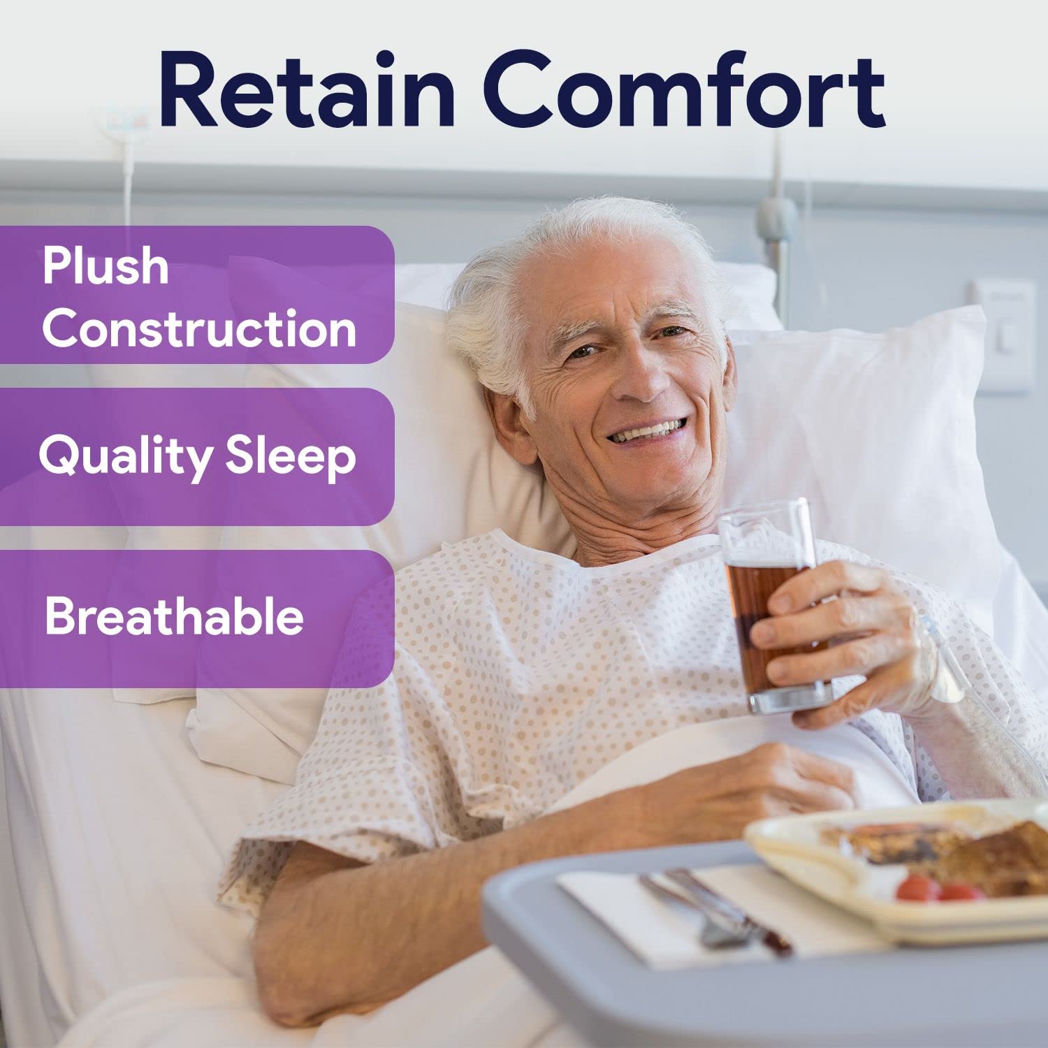 Waterproof Hospital Bed Mattress Protector - 36