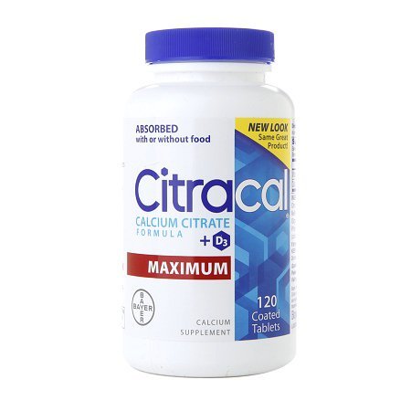 Citracal Max Calcium + Vitamin D Supplement for Bone & Joint Health - Supports Strong Bones & Flexible Joints - Ideal for Adults & Seniors - Daily Bone Support Supplement