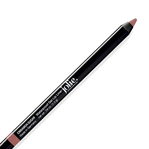 Jolie Cosmetics Waterproof Gel Lip Liner - Ultra Smooth, Long-Lasting Matte Finish (Cinnamon Sugar) for Everyday Wear & Special Occasions