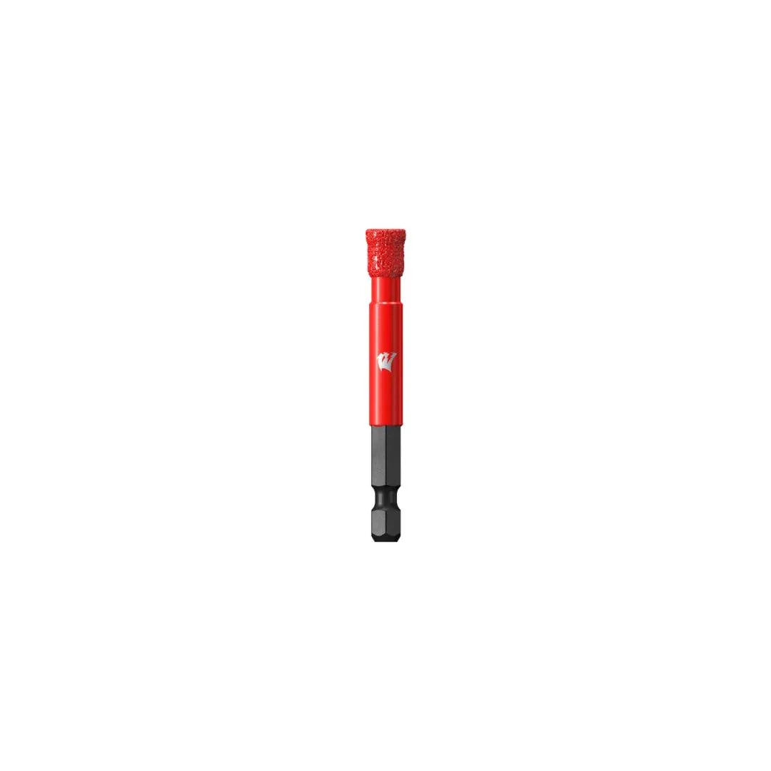 Premium Diamond Grit Hole Saw - 4 Inch Diamond Coated Drill Bit for Tile, Glass, Porcelain & Ceramic Cutting - Perfect for Bathroom Renovation, Kitchen Backsplash & DIY Projects