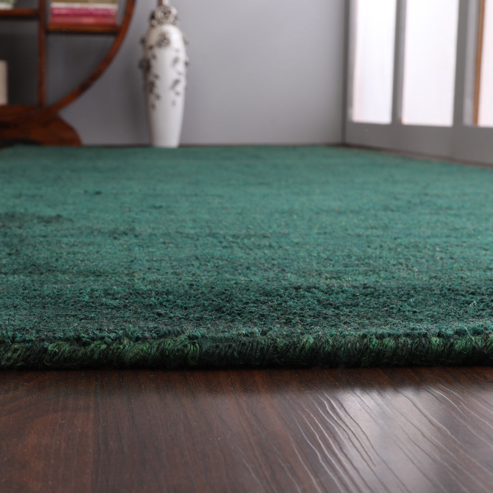 Handmade Aztec Wool Area Rug - Traditional Southwestern Design for Living Room, Bedroom & Home Decor