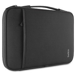 Belkin Protective Laptop Sleeve for 11-12 Inch MacBook Air, Pro & Chromebooks - Lightweight Neoprene Carrying Case for Work, School & Travel