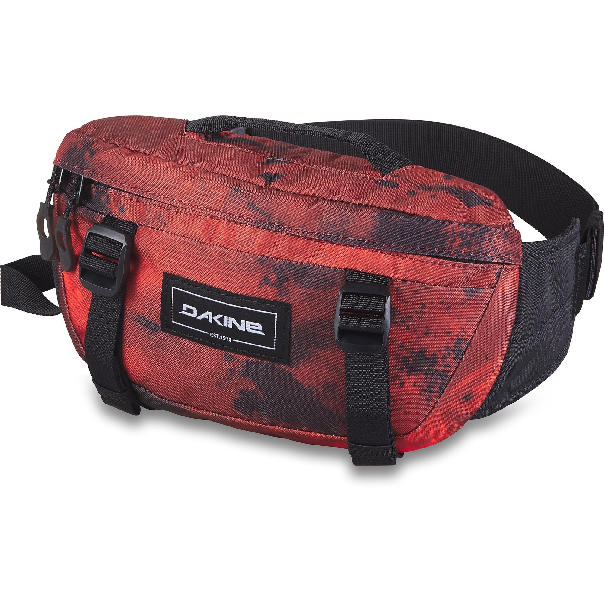 Dakine 2022 Hot Laps 1L Waist Pack - Lightweight Running Belt for Hiking, Cycling & Travel - Water Resistant Fanny Pack with Zipper Pocket