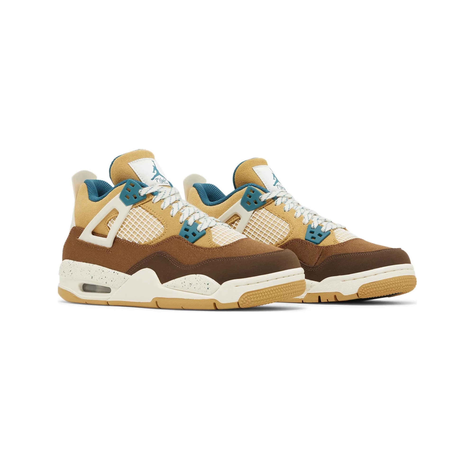 Air Jordan 4 Retro 'Cacao Wow' GS Sneakers (2023) - Basketball Shoes for Kids & Teens - Perfect for Sports, Casual Wear & Sneaker Collection
