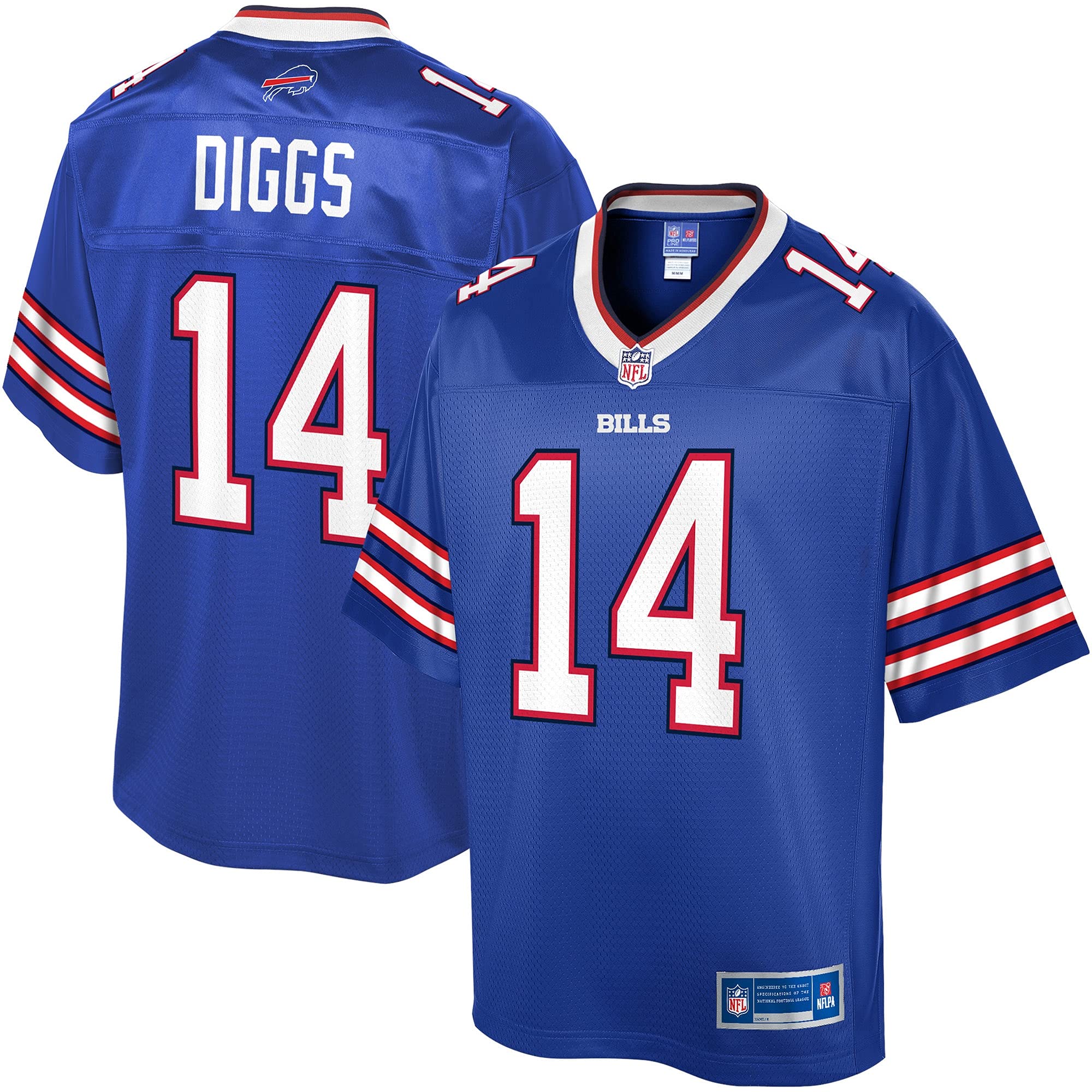 Official NFL Pro Line Men's Stefon Diggs Royal Buffalo Bills Big & Tall Player Jersey - Authentic Football Jersey for Game Day, Tailgating & Fan Apparel