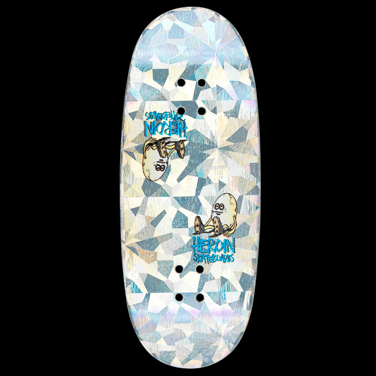Maple Labs Fingerboard Deck - Symmetrical Egg Shape for Skateboard Tricks | Perfect for Beginners & Pros | Indoor & Outdoor Skateboarding Fun
