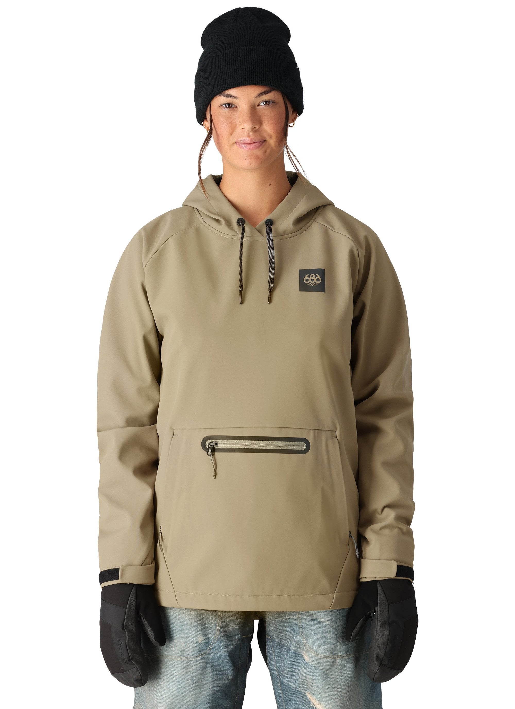 686 Women's Waterproof Hooded Jacket 2025 - Lightweight Windproof Winter Coat for Hiking, Skiing & Outdoor Activities