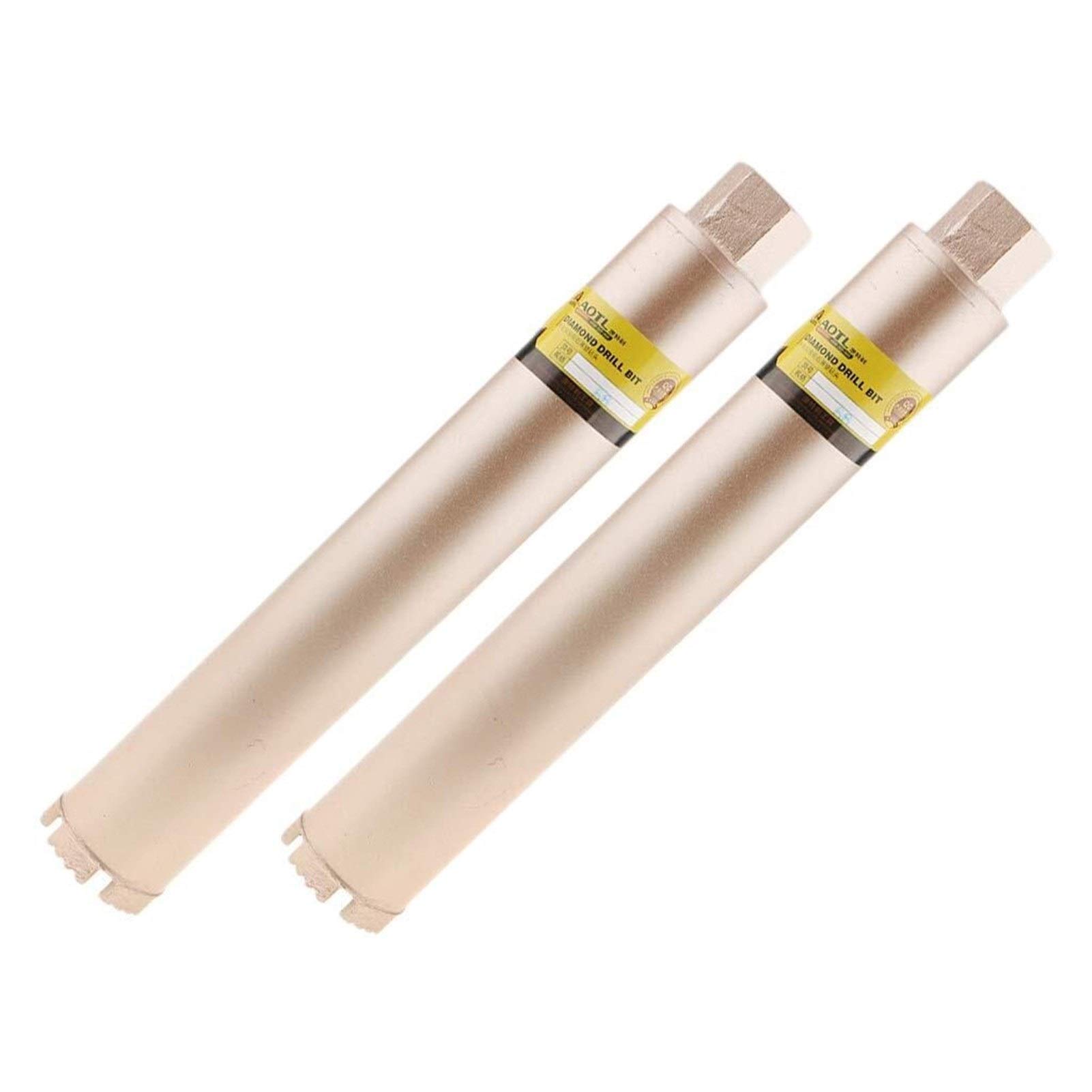 2X Diamond Drill Bits for Porcelain Tile & Concrete - 56mm Ceramic Drill Bit Set for Professional & DIY Projects - Perfect for Bathroom Renovation, Wall Tiling & Masonry Work
