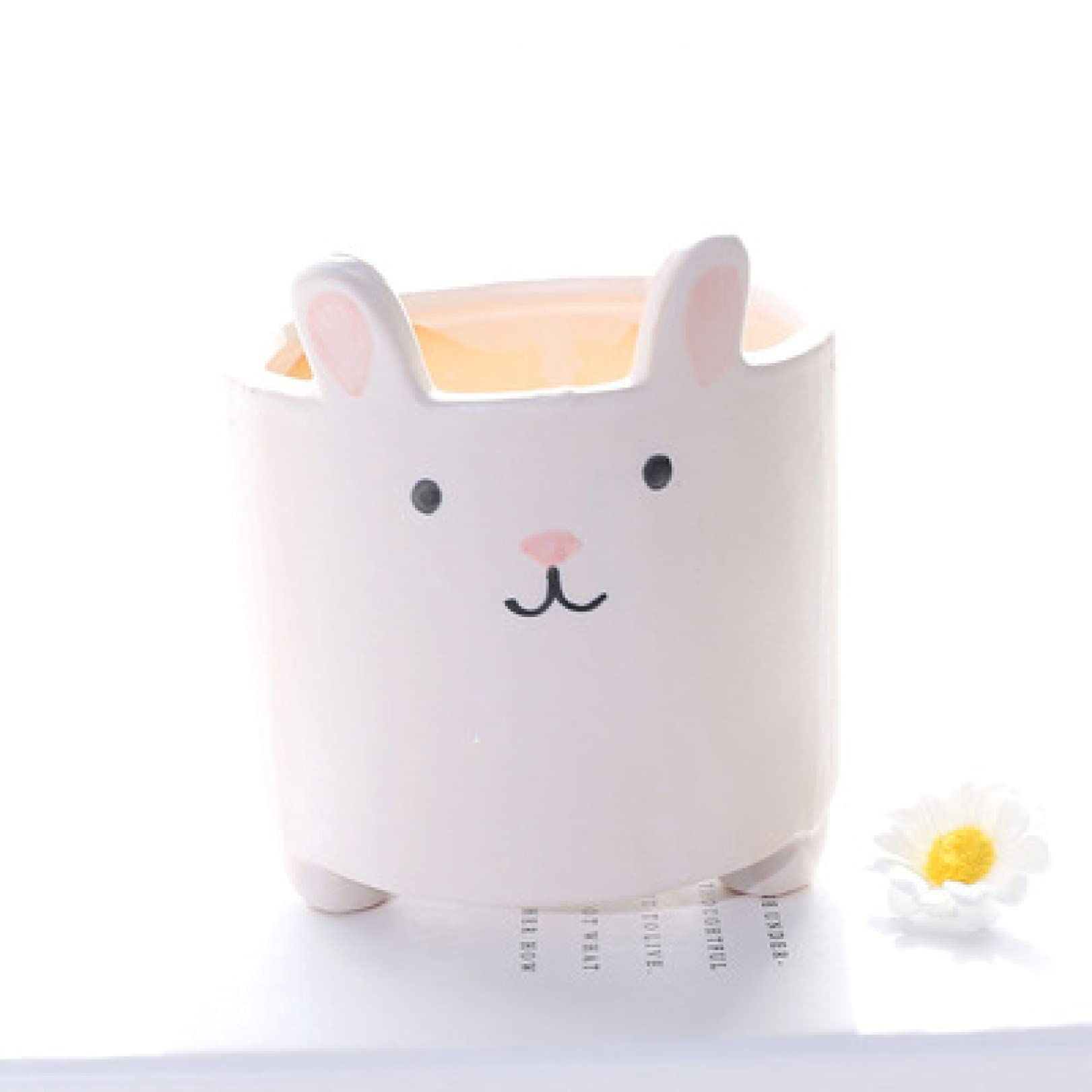 Creative Ceramic Cartoon Flower Pots - Cute Succulent Planters for Home & Garden Decor | Perfect for Indoor Plants, Office Desk, and Gift Ideas