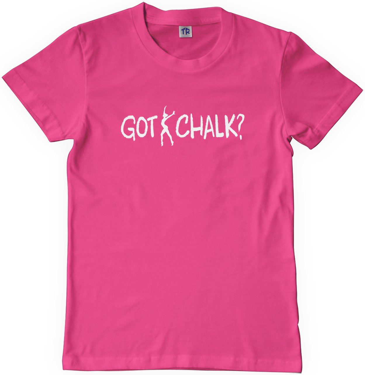 Threadrock Big Girls' Got Chalk Gymnastics Youth T-Shirt - Comfortable Athletic Tee for Young Gymnasts - Perfect for Training, Competitions & Team Spirit