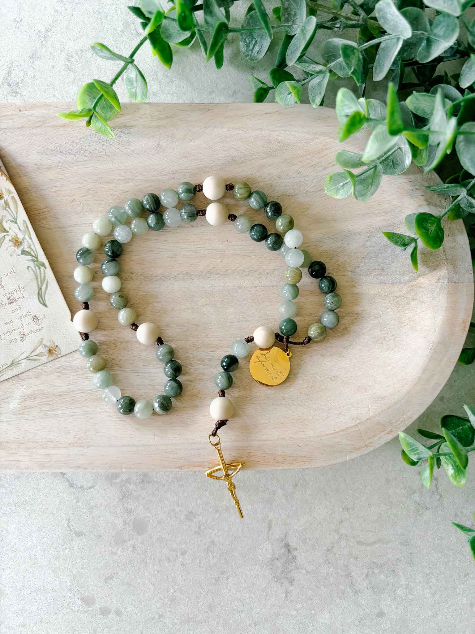 Be Not Afraid Rosary - Beautiful Catholic Prayer Beads for Devotion, Comfort & Spiritual Protection | Perfect for Daily Prayer, Meditation & Gift Giving